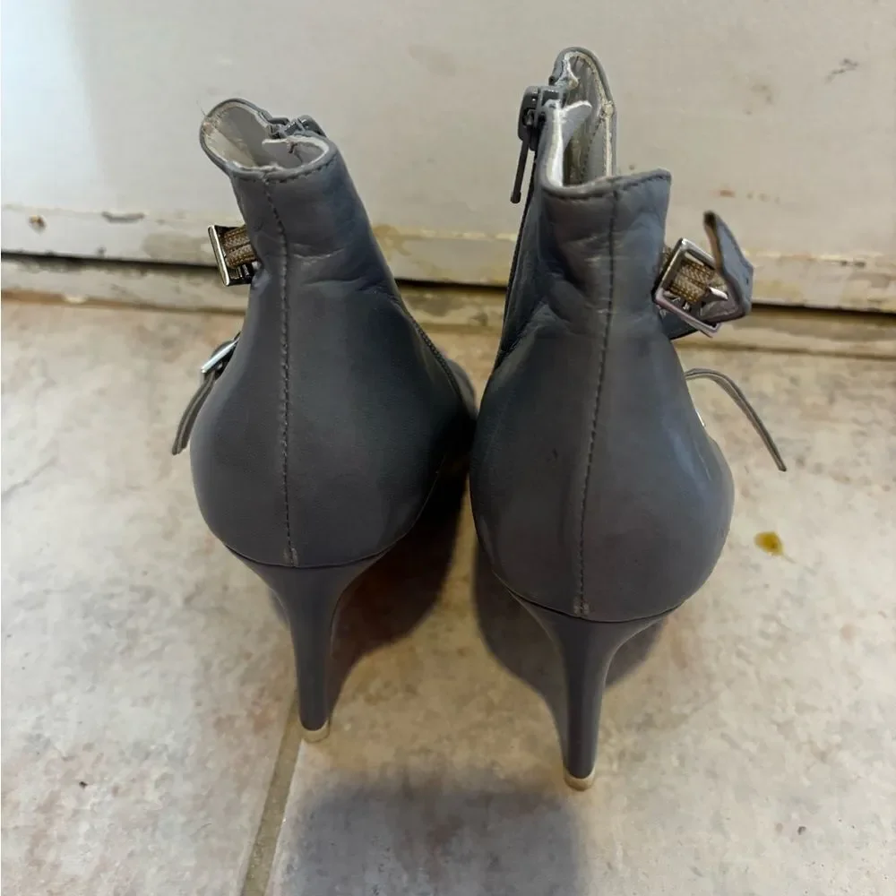 BEAUTIISOLES By Robyn Shreiber cutout shoes strappy heels dress open toe Boots